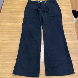 Black Banana Republic linen pants